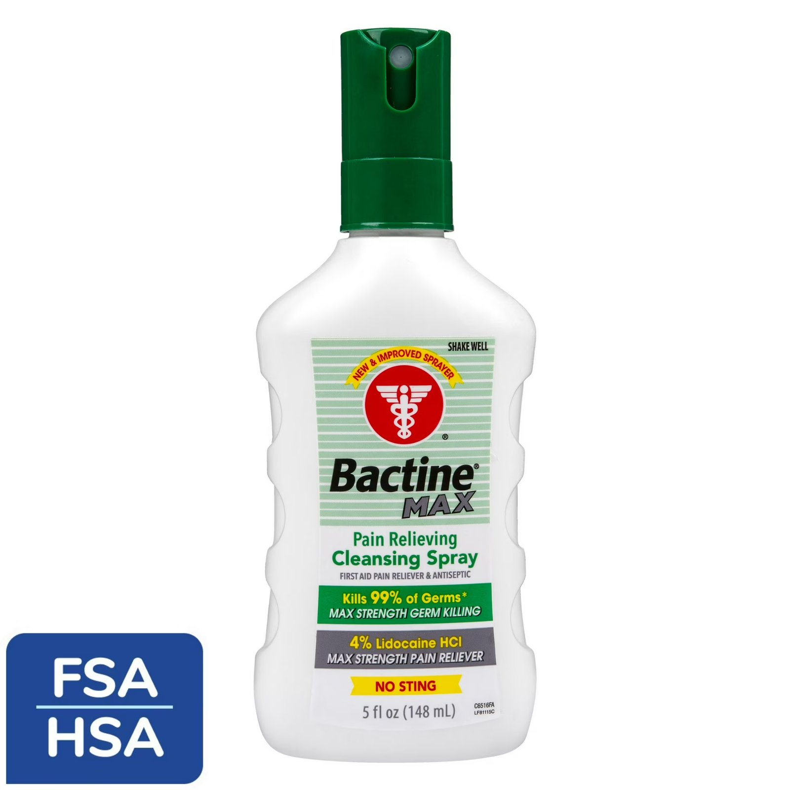 Bactine Spray Tattoo Tatuaje Piercing Anestesia Germicida