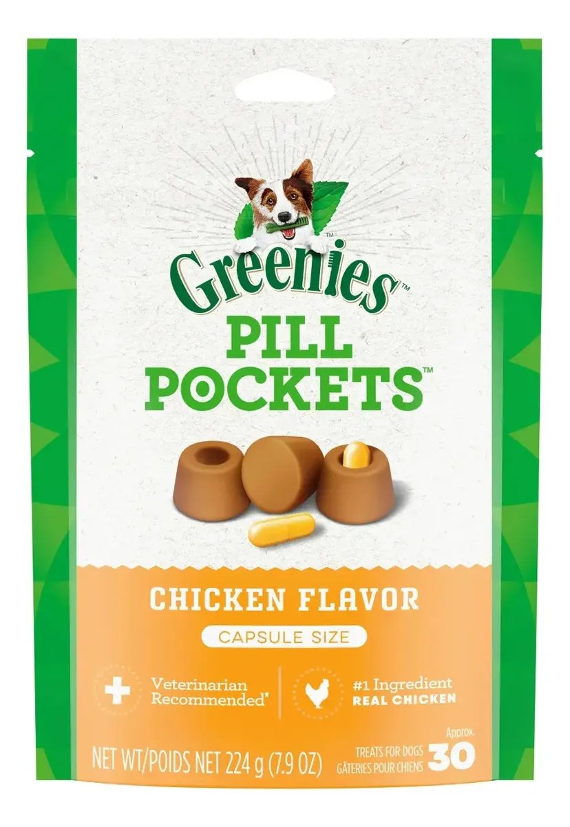 Pill Pockets POLLO La Solución Para Dar Medicamento A Tu Perro