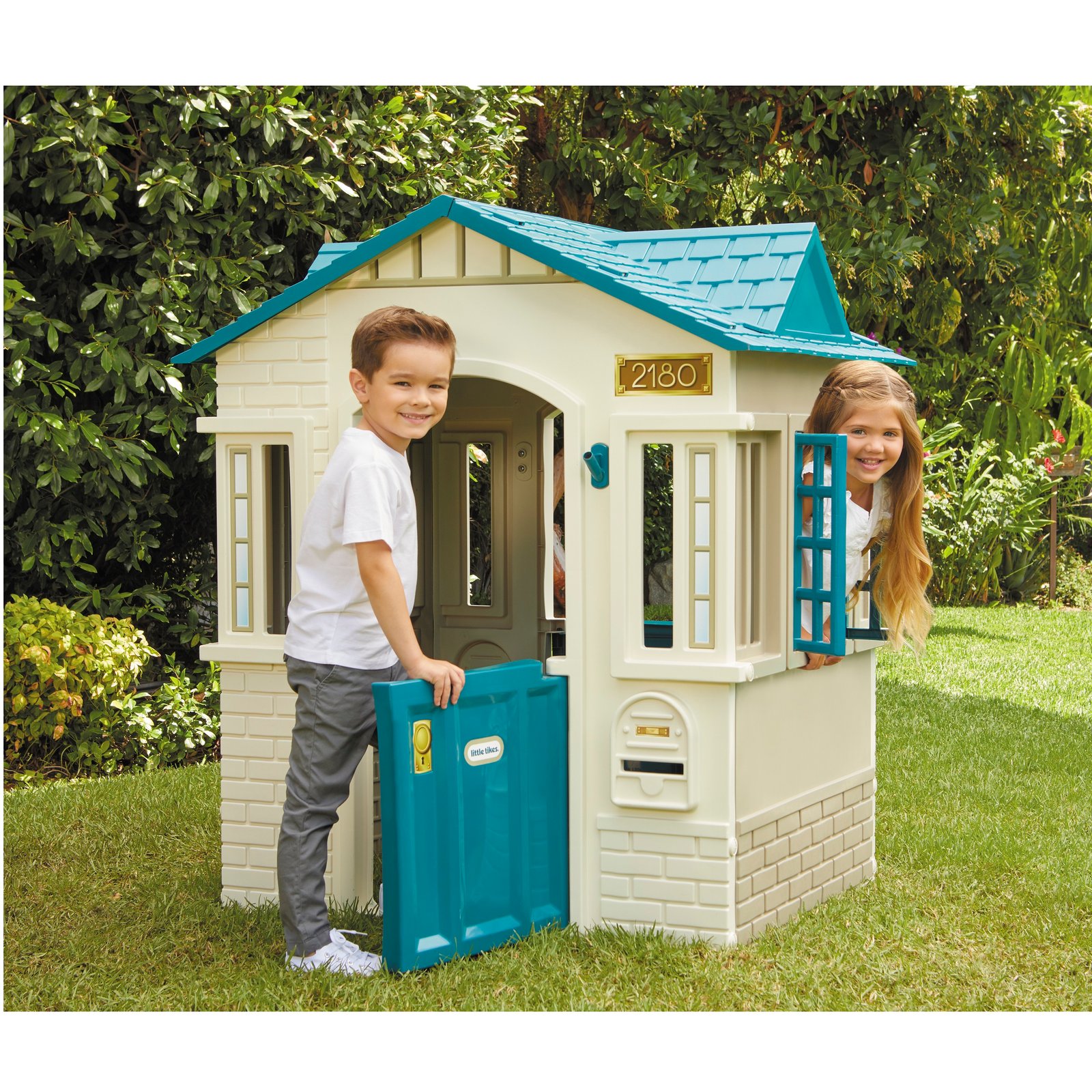 Casa De Juego Jardin Patio Little Tikes Azul